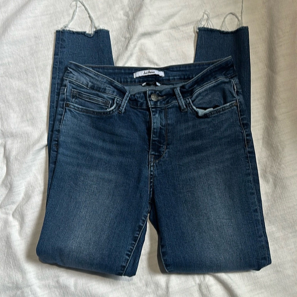 Sam Edelman “The Kitten” mid rise skinny ankle jeans, Size 28